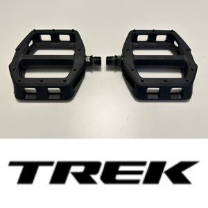 Trek Bike Pedals - Flat Non-Slip Design